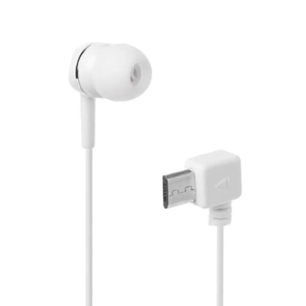 Single Side Micro USB 5Pins Port Headphone Headset Auxiliary Earphone In-Ear