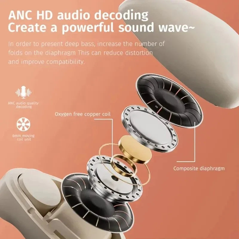 Hot MY001 Mini Wireless Bluetooth In Ear Sleep HD Noise Reduction Comfortable Gaming Music Sports Earphones with Microphone