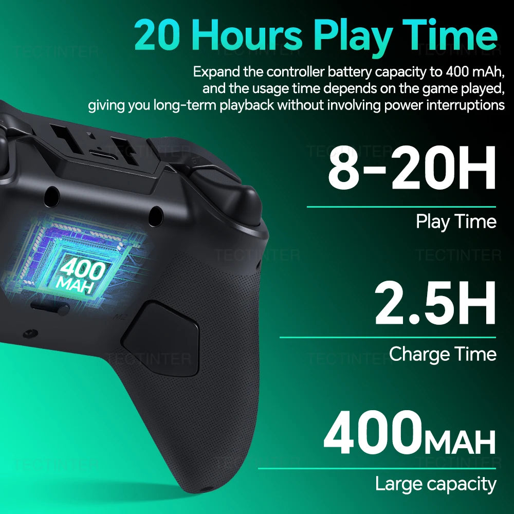 G6 Wireless Controller For Nintendo Switch 1/2 Hall Effect Joystick Gamepad For PS3/PS4/Android/IOS/PC Controls Game Accessories