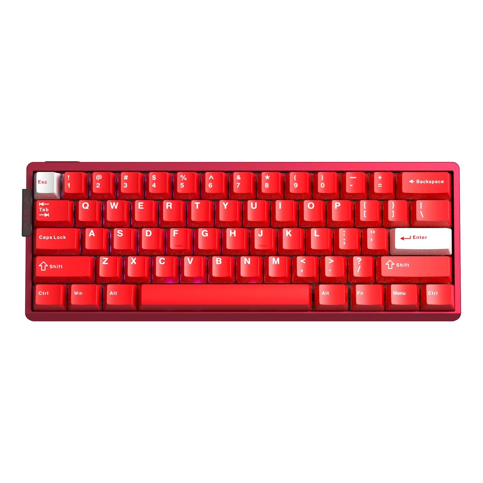 AULA AG60 60% Layout Wired CNC Aluminum Mechanical Gaming Keyboard with 8000Hz Polling RGB Backlight