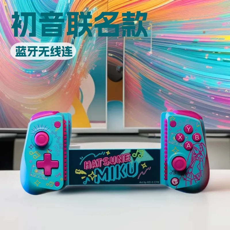 NEW GameSir X5S Wireless Bluetooth Gaming Controller MIKU Co branded Custom Version For Switch 2 Android IOS Tablet Gamepad
