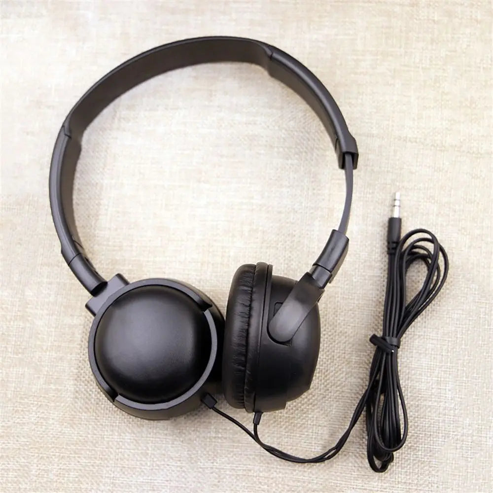 Over Ear Wierd Headphones Adjustable Music Stereo 3.5mm Headset Noise Cancelling Audio Bass Macaron Headphone Tablet