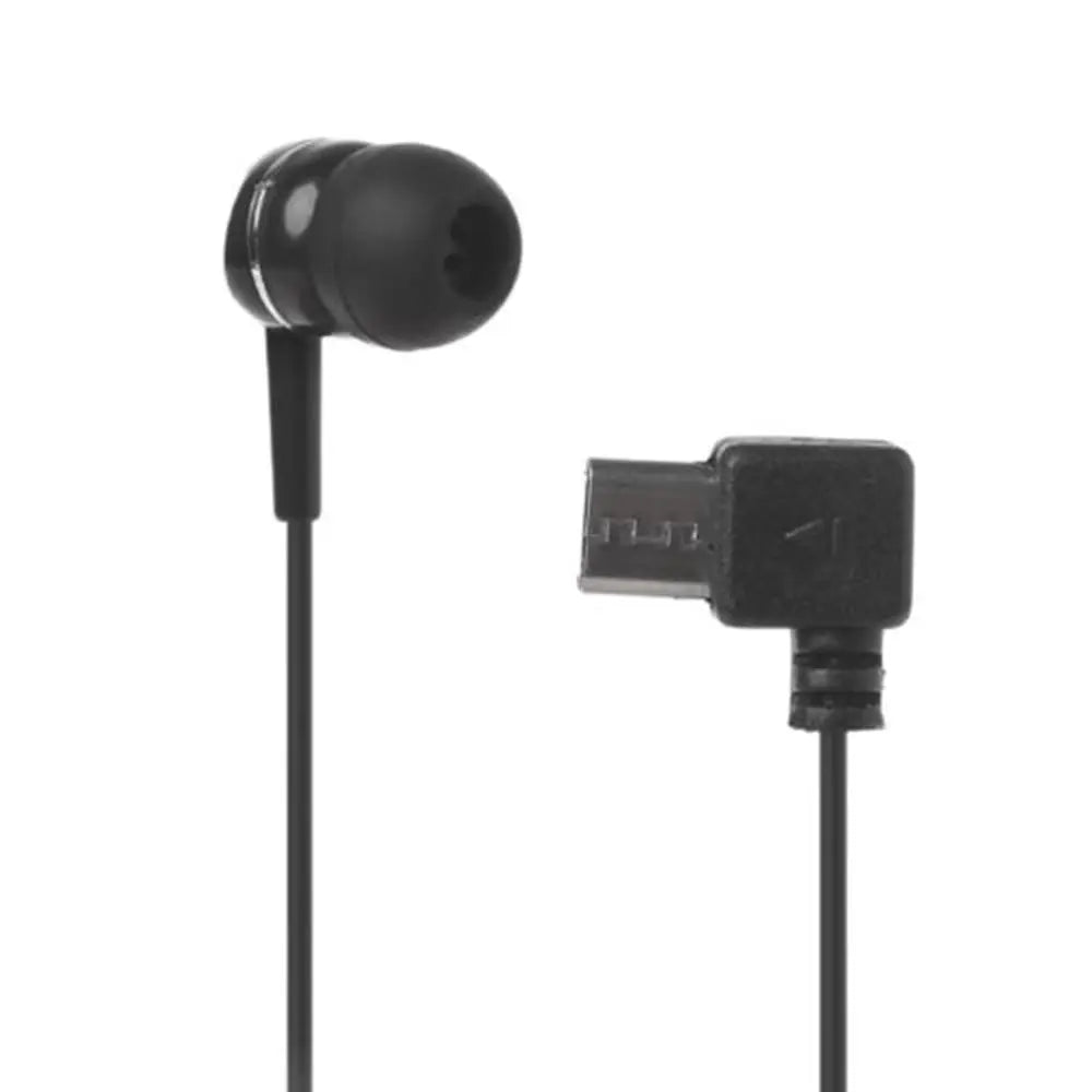 Single Side Micro USB 5Pins Port Headphone Headset Auxiliary Earphone In-Ear