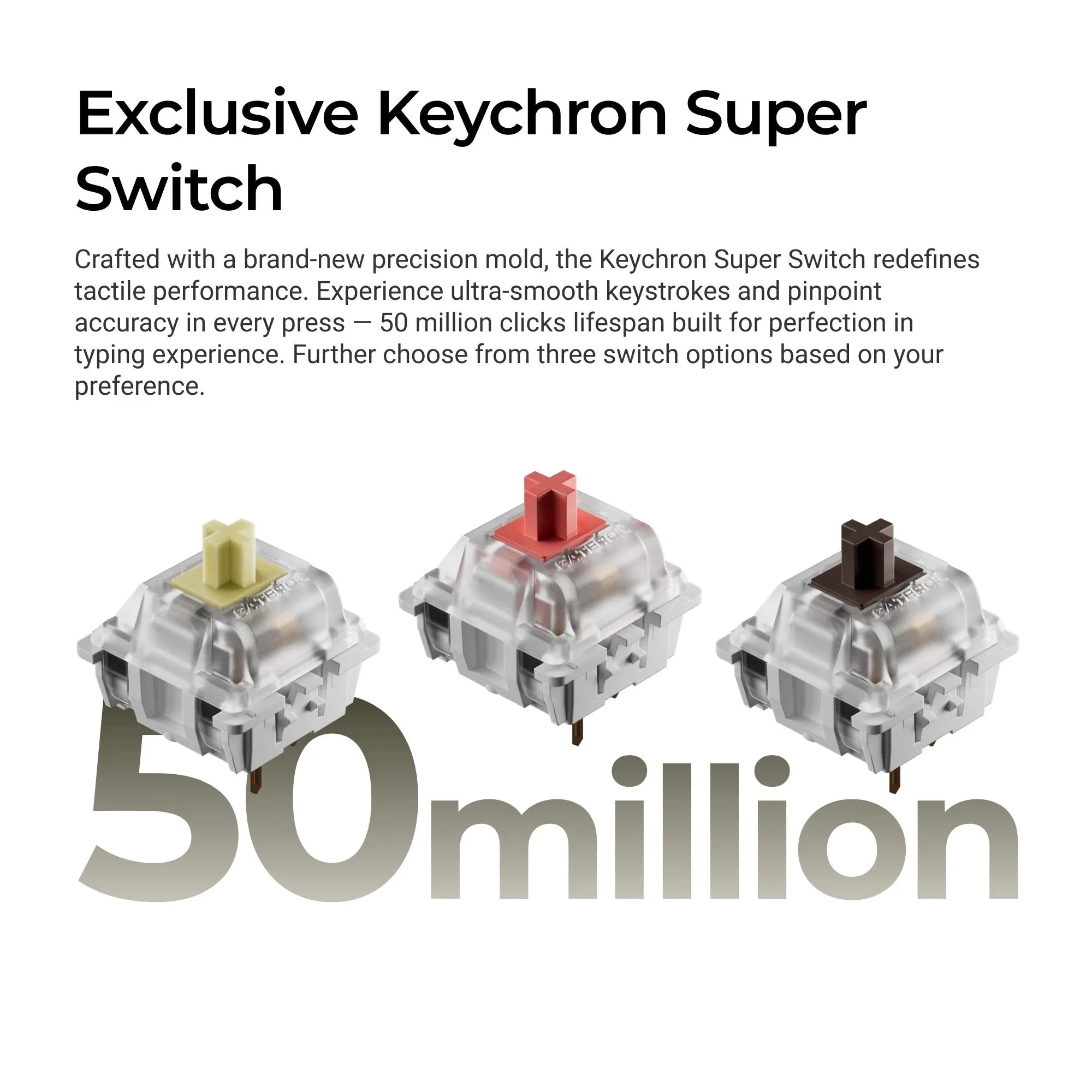 Keychron C1 Pro 8K QMK Wired Custom Mechanical Keyboard TKL Layout Hot-Swappable PBT Keycaps